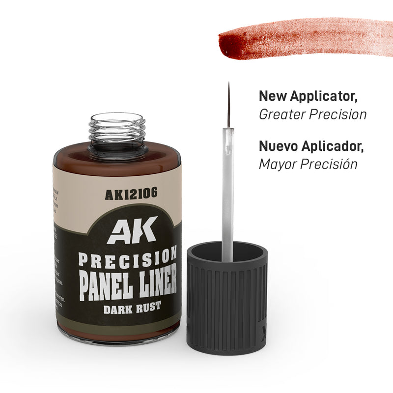 AK12106 Precision Panel Liner - Dark Rust (30ml)