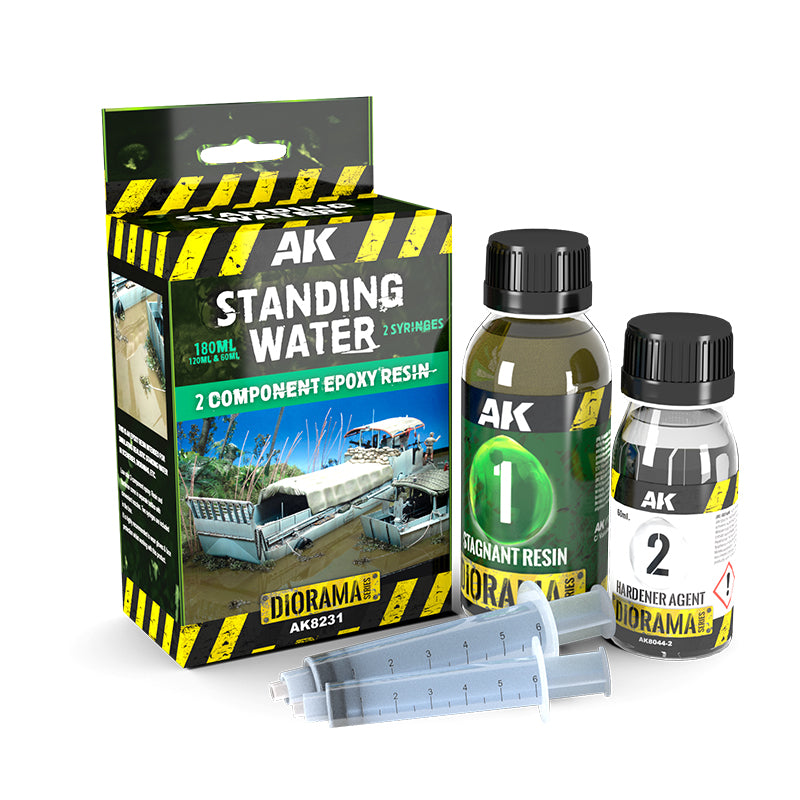 AK8231 Standing Water - 2 Components Epoxy Resin 180ml