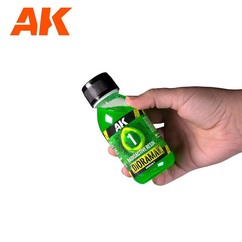 AK8232 Radioactive Water - 2 Components Epoxy Resin 180ml