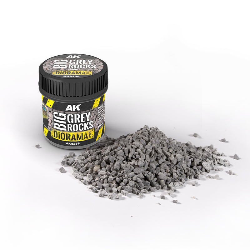 AK8258 Big Grey Rocks / Small Railroad Ballast 1/35