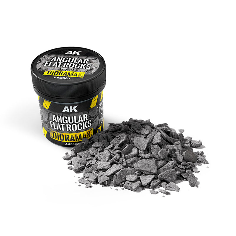 AK Interactive Angular Flat Rocks 100ml