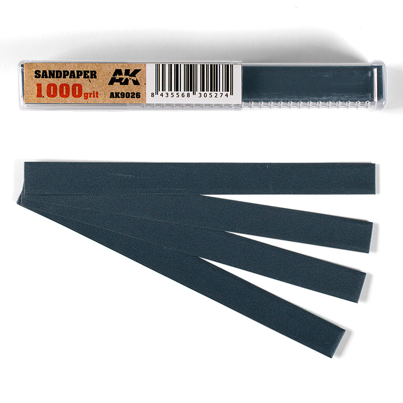 AK9026 Wet Sandpaper 1000 Grit x 50 units