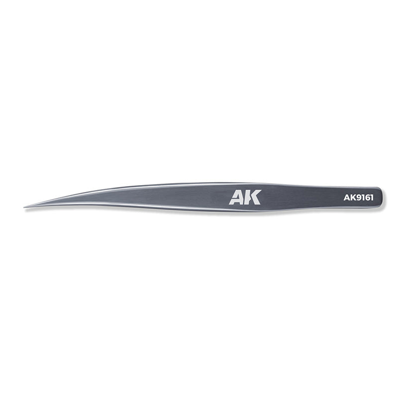 AK9161 HG Angled Tweezers 01 Thin Tipped