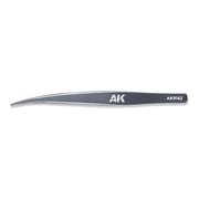 AK9162 HG Angled Tweezers 02 Flat-End Tipped