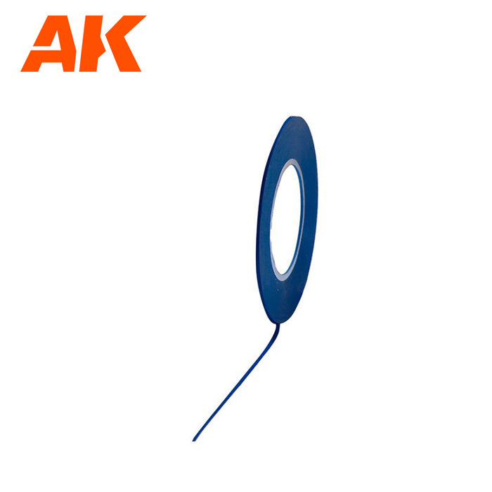 AK9181 Blue Masking Tape For Curves 1MM