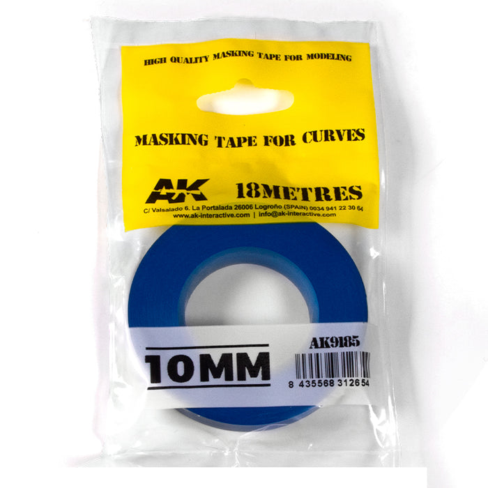 AK9185 Blue Masking Tape For Curves 10MM