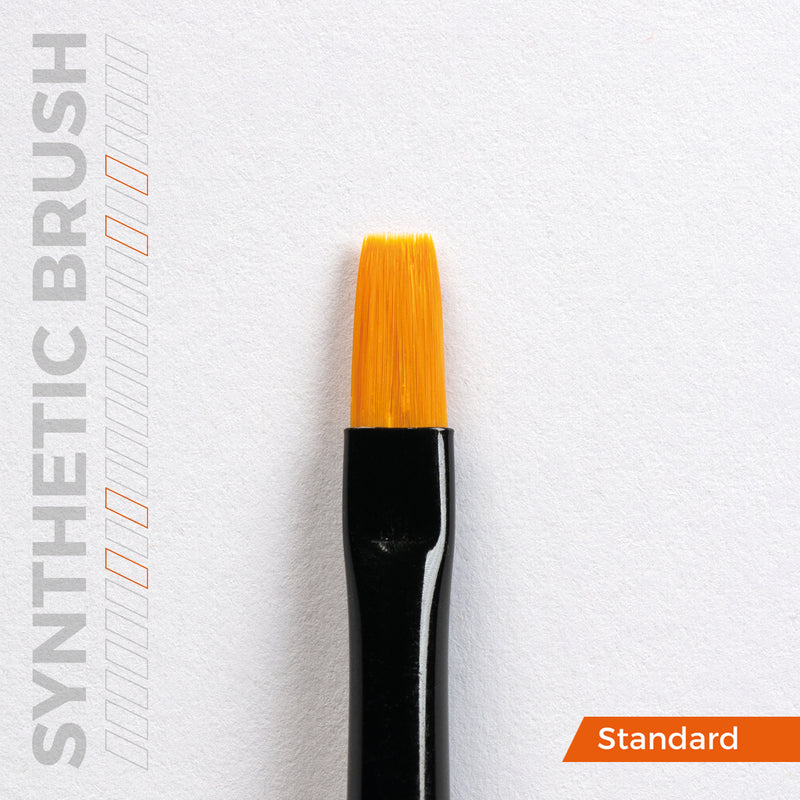 AKB002  Synthetic Brush - Flat 2