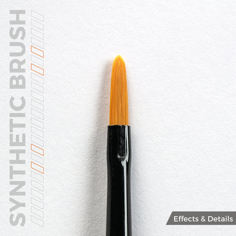 AKB014 Synthetic Brush - Filbert 2