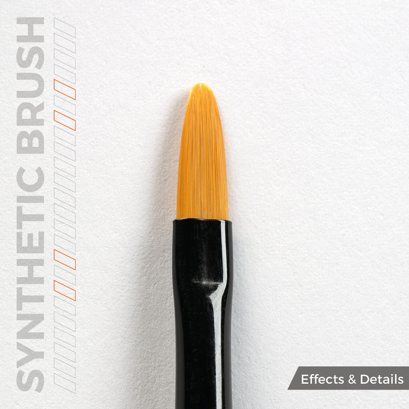 AKB015 Synthetic Brush - Filbert 4