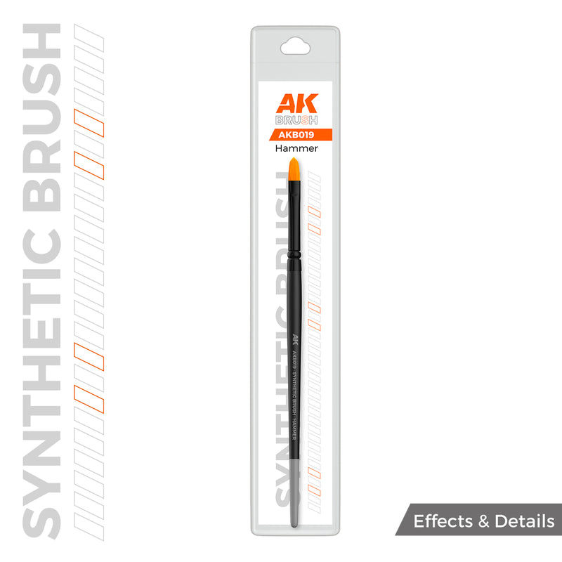 AKB019 Synthetic Brush - Hammer