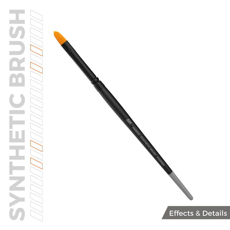AKB019 Synthetic Brush - Hammer