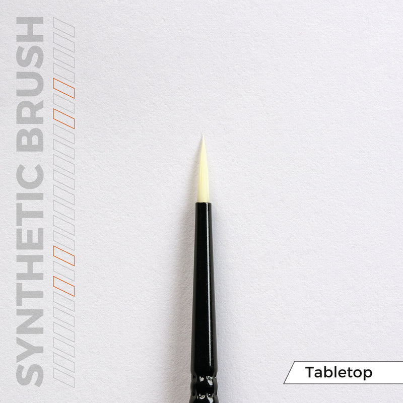 AKB020 Synthetic Tabletop Brush - 0