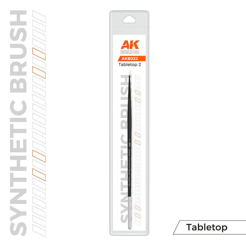 AKB022 Synthetic Tabletop Brush - 2