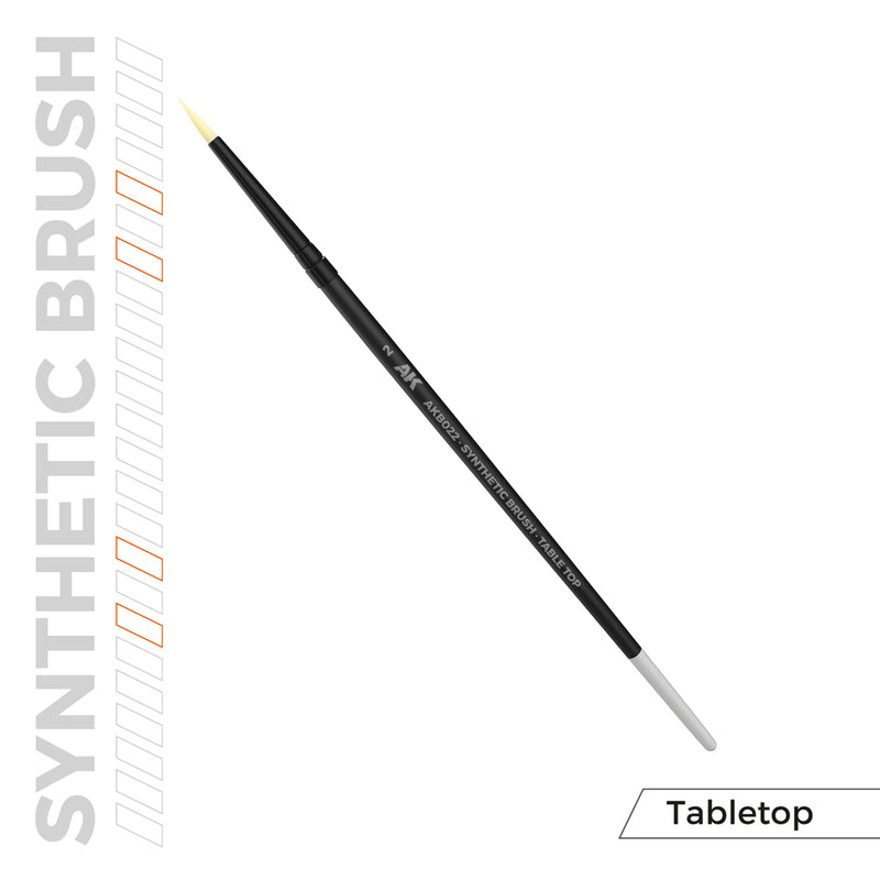 AKB022 Synthetic Tabletop Brush - 2