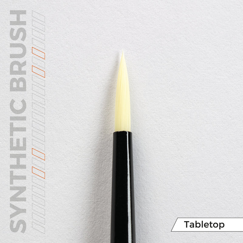 AKB022 Synthetic Tabletop Brush - 2