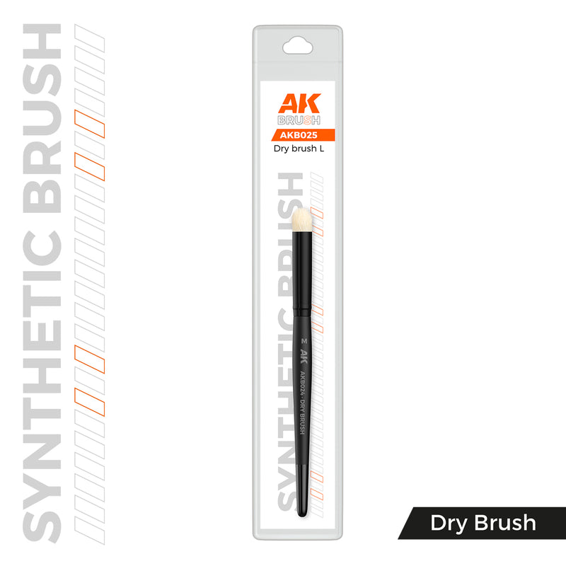 AKB025 Synthetic Dry Brush - L