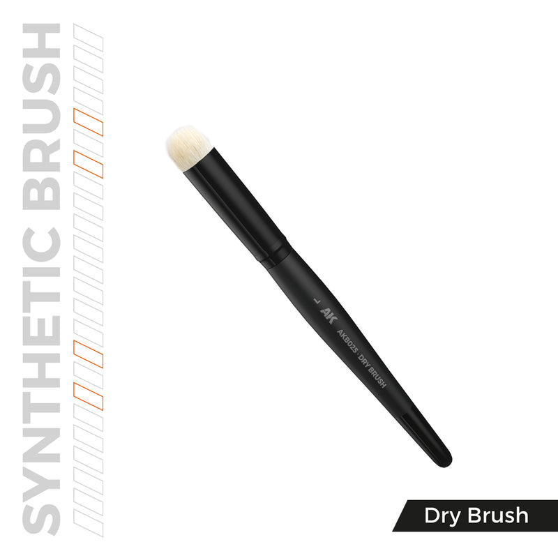 AKB025 Synthetic Dry Brush - L