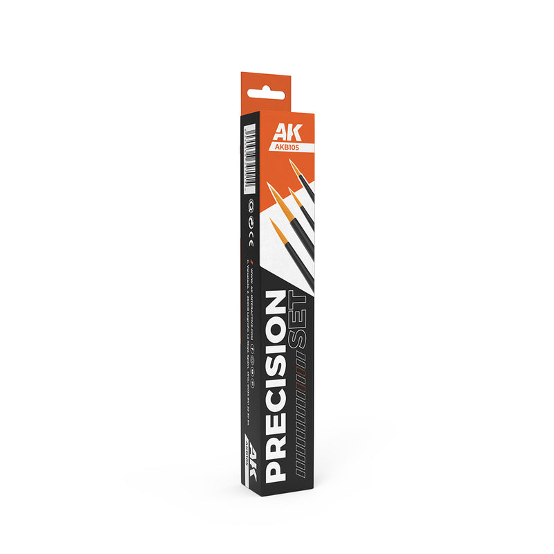 AKB105 Precision Brushes Set (4 Brushes)