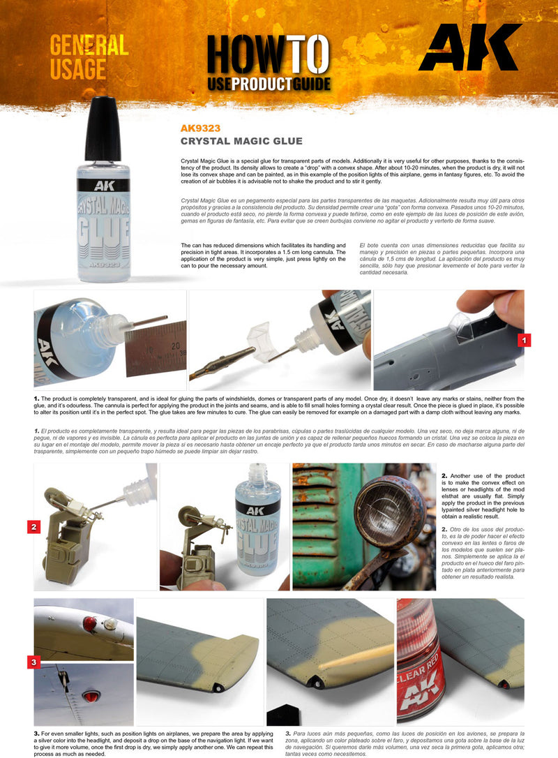 AK Crystal Magic Glue AK9323