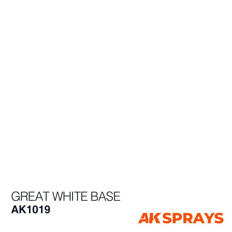 AK1019 Great White Base - Spray 150ml