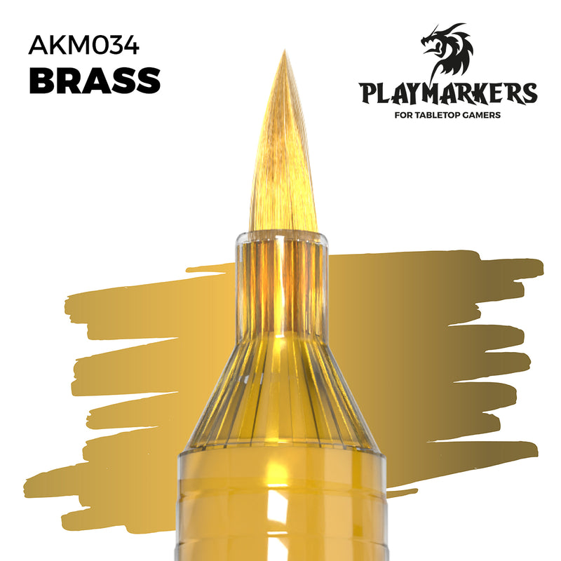 AKM034 Playmarker - Brass