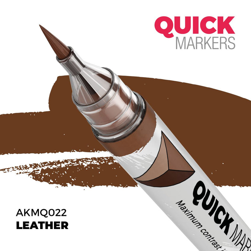 AKMQ022 Quick Markers - Leather
