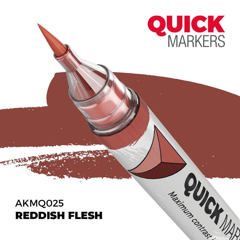 AKMQ025 Quick Markers - Reddish Flesh