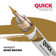 AKMQ027 Quick Markers - Bone Brown