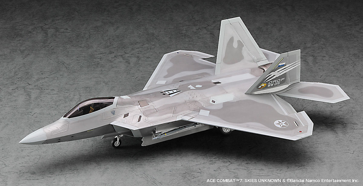 Ace Combat 7 Skies Unknown - F-22 Raptor (Strider 1) 1/48