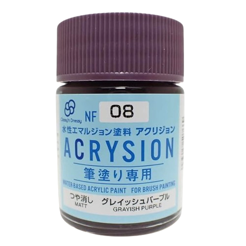 Acrysion NF08 - Classy'N Dressy For Brush Painting Grayish Purple
