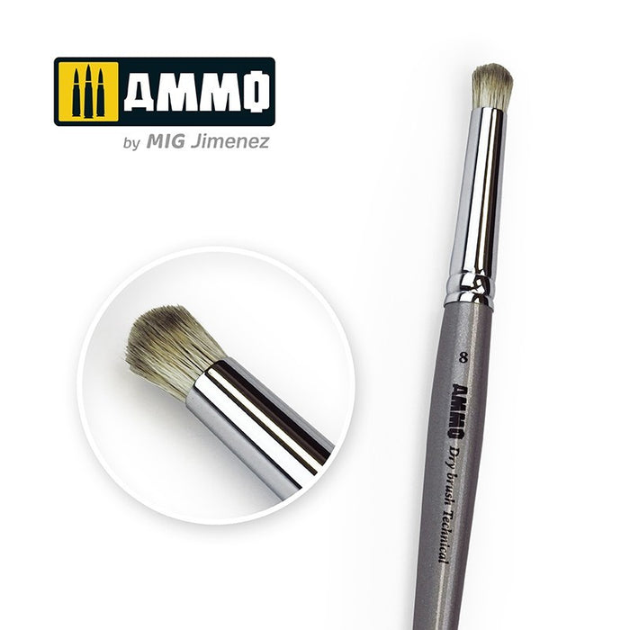 Drybrush Technical Brush, 8