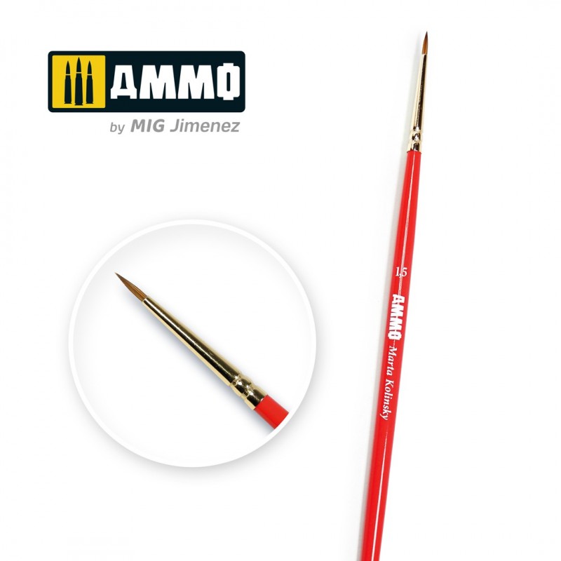 Marta Kolinsky Brush, 1.5