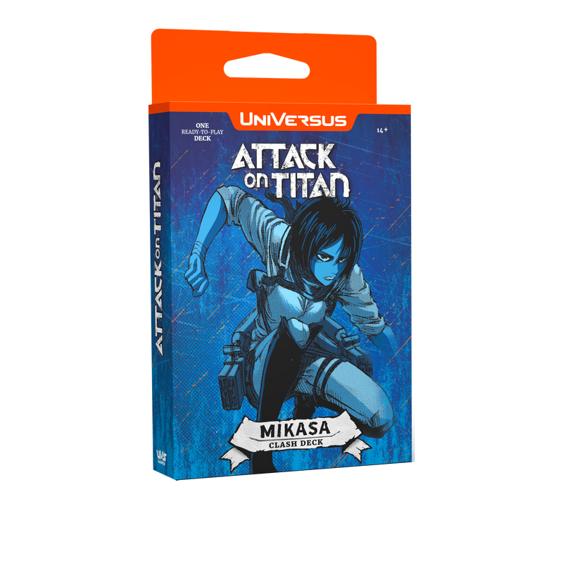 UniVersus Attack On Titan CCG - Battle For Humanity Mikasa Clash Deck
