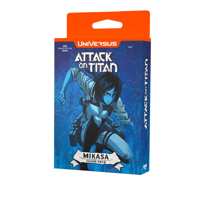 UniVersus Attack On Titan CCG - Battle For Humanity Mikasa Clash Deck