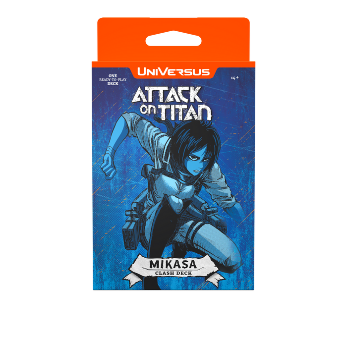 UniVersus Attack On Titan CCG - Battle For Humanity Mikasa Clash Deck
