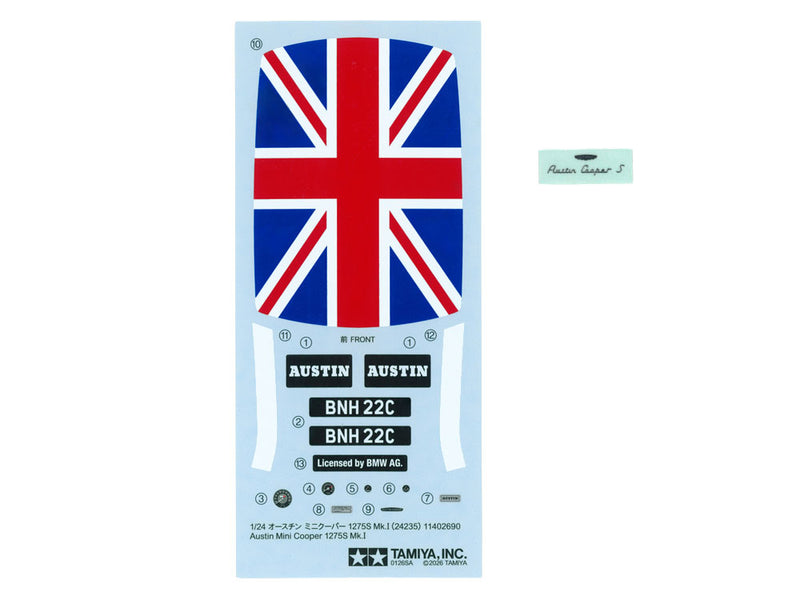 Austin Mini Cooper 1275S MK.I 1/24