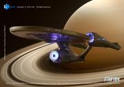 REPLICAart - Non-Scale 15 Inch USS Enterprise NCC-1701 Light Up Starship - Star Trek 2009