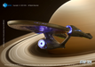 REPLICAart - Non-Scale 15 Inch USS Enterprise NCC-1701 Light Up Starship - Star Trek 2009