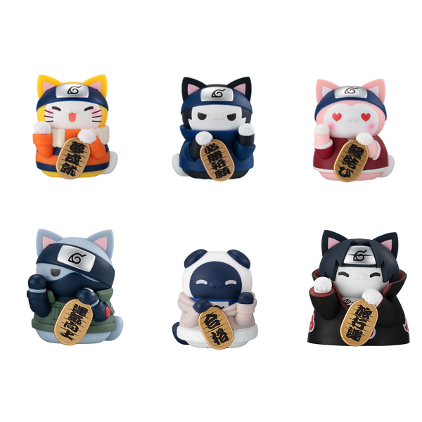 Mega Cat Project - Nyaruto! Beckoning Cat Fortune One More Time ! - Naruto - Single Blind Box