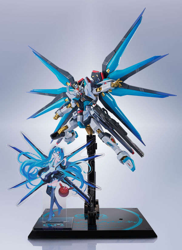 Metal Robot Spirits - [Side MS] Strike Freedom Gundam Type II [Hatsune Miku Ver.] - Gundam 45th Anniversary X Hatsune Miku