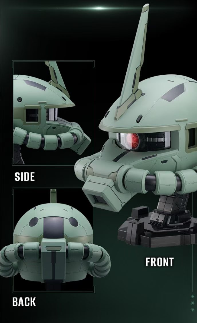 BN Head Collection - MS-06F Zaku II
