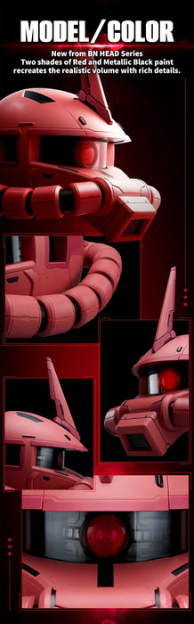 BN Head Collection - Vol. 3 MS-06S Zaku II Char Aznable's Custom