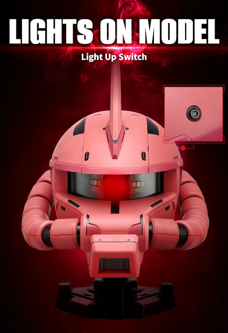 BN Head Collection - Vol. 3 MS-06S Zaku II Char Aznable's Custom