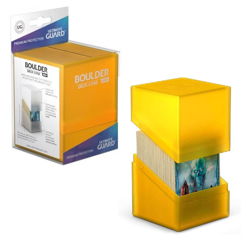 Boulder Deck Case 100+ - Amber (Yellow)