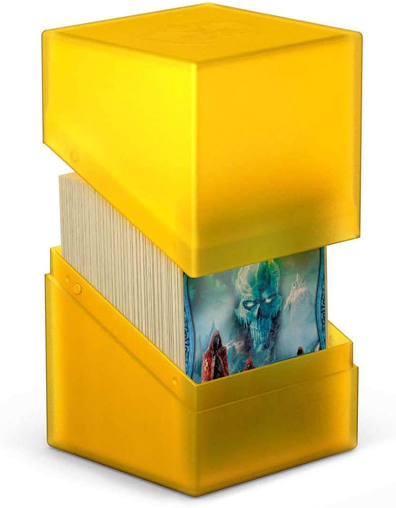 Boulder Deck Case 100+ - Amber (Yellow)