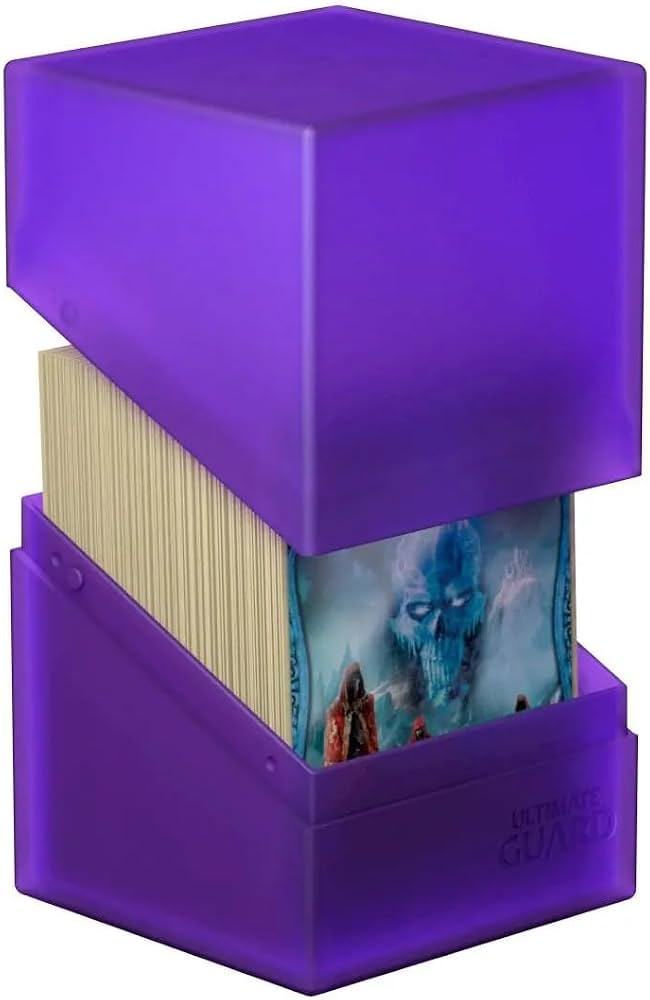 Boulder Deck Case 100+ - Amethyst (Purple)