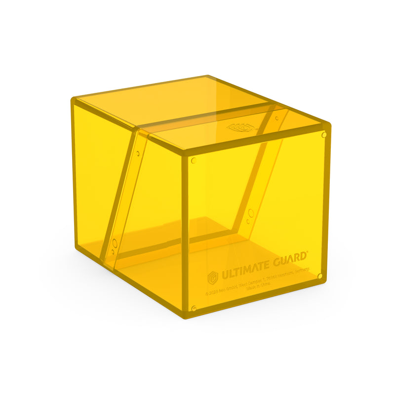 Boulder Deck Case 100+ - Clear Amber (Yellow)