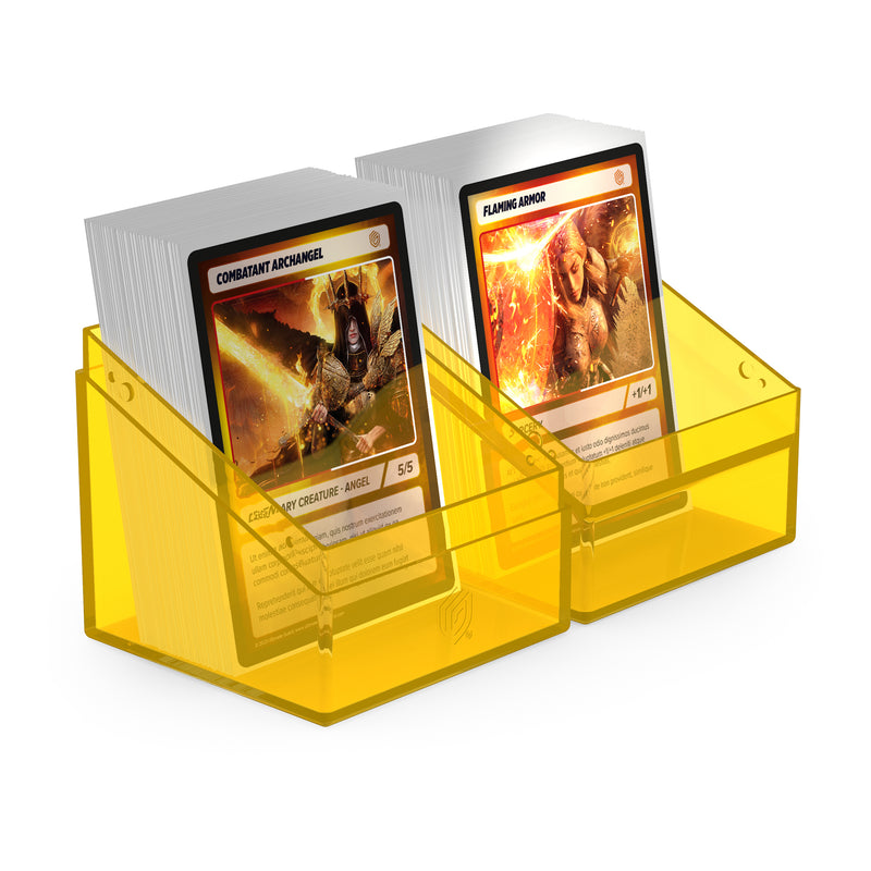 Boulder Deck Case 100+ - Clear Amber (Yellow)