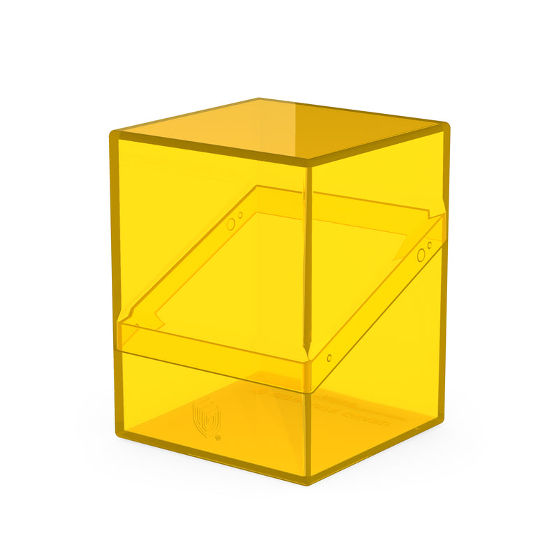 Boulder Deck Case 100+ - Clear Amber (Yellow)