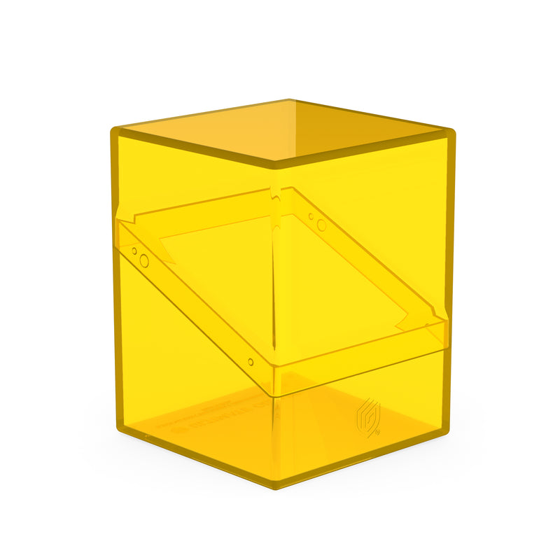 Boulder Deck Case 100+ - Clear Amber (Yellow)